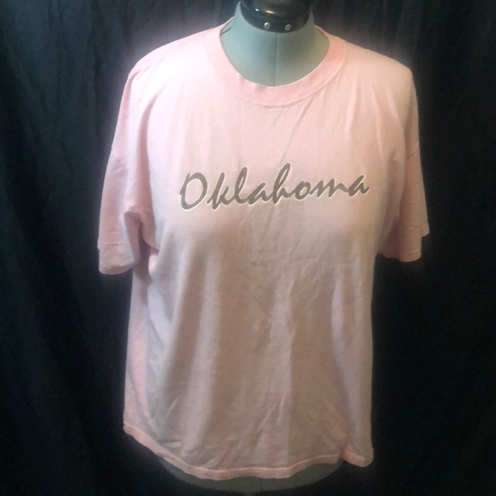 Comfy XL Oklahoma best pink shirt ever!!